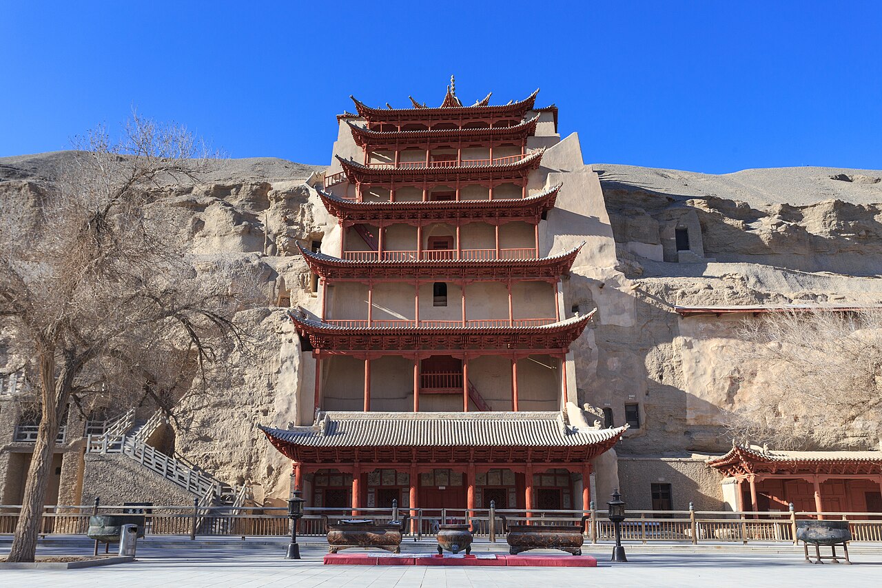 莫高窟外景